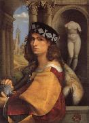 CAPRIOLO, Domenico Portrait of a Gentleman oil painting on canvas